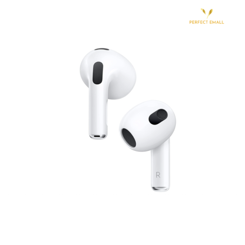 Apple AirPods (3rd Generation) Wireless Ear Buds, Bluetooth Headphones, Personalized Spatial Audio, Sweat and Water Resistant