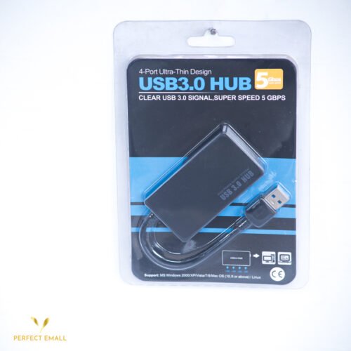 USB 3.0 HUB| 4-Port Ultra-Thin Design
