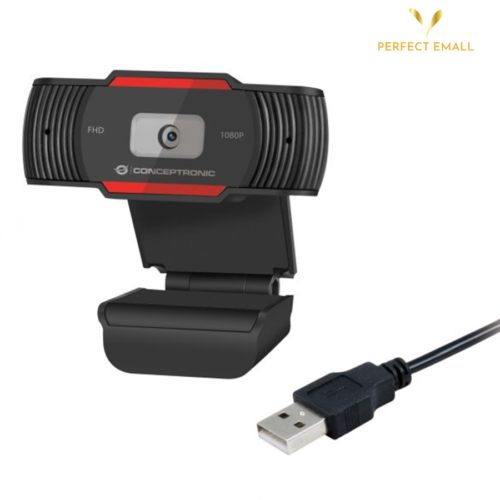 AMDISo4R 1080P Full HD Webcam with Microphone