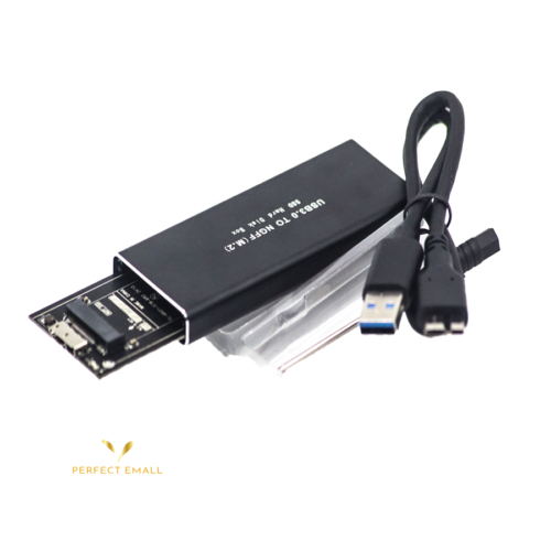 USB 3.0 ADAPTER TO NGFF(M.2) SSD Hard Drive Box