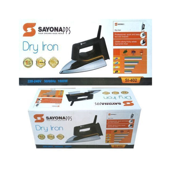 SAYONA DRY IRON SI-402 - Image 5