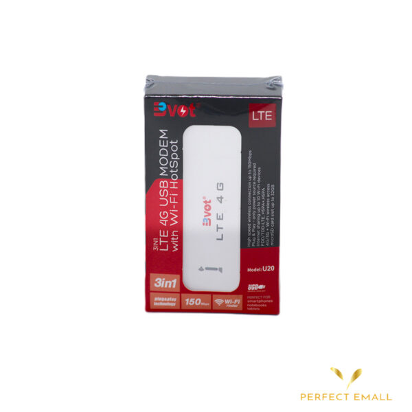 3 in 1 LTE 4G Modem with WiFi Hotspot