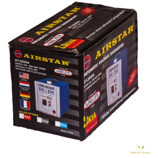 AIRSTAR AC.AUTOMATIC VOLTAGE REGULATOR ST-2000A - Image 2