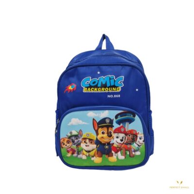 Comic Background Backpack School Bags for Kids