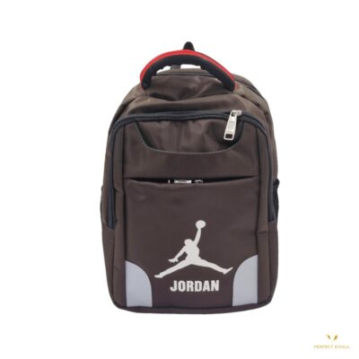 Jordan School Backpack + Bottle Pockets, Black/Khaki