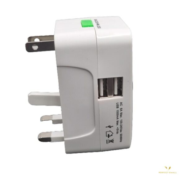 All In One UNIVERSAL TRAVEL ADAPTER with USB - Image 2