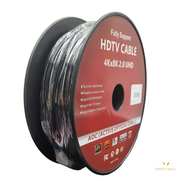 FULLY SUPPORT HDTV ETHERNET CABLE 4Kx8K 2.0 UHD 50M