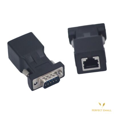 Ethernet VGA Male Female To RJ45 15 Pin Network Adapter Connector LAN Extender