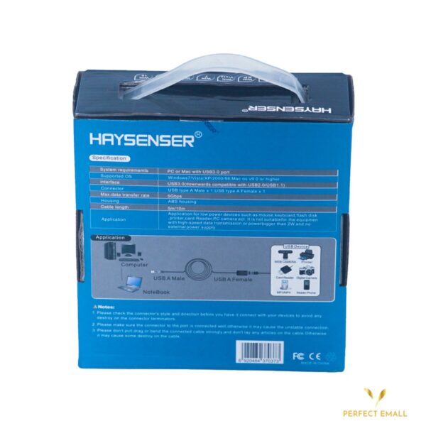 HAYSENSER USB 3.0 Extension Cable - Image 3