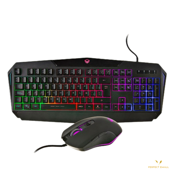 Meetion C510 Gaming Backlit USB Keyboard With Mouse Combo - Image 2