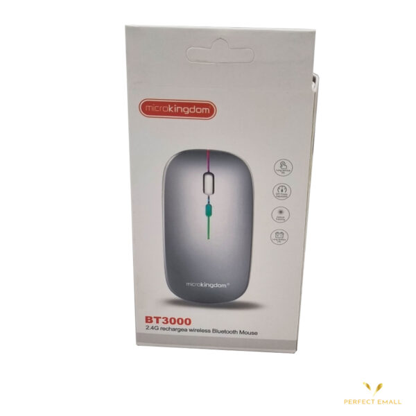 2.4G Rechargeable Wireless Bluetooth Mouse BT3000 - Image 5