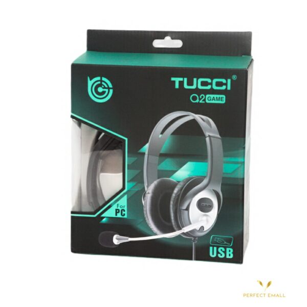 TUCCI Q2 Game USB Headset with Microphone - Image 5