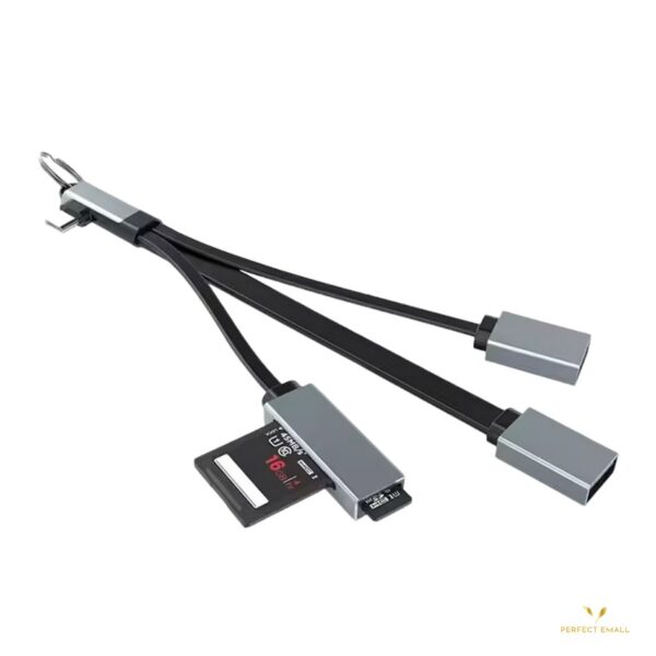 TYPE-C TO USB HUB + Card Reader | 4 in 1 - Image 2