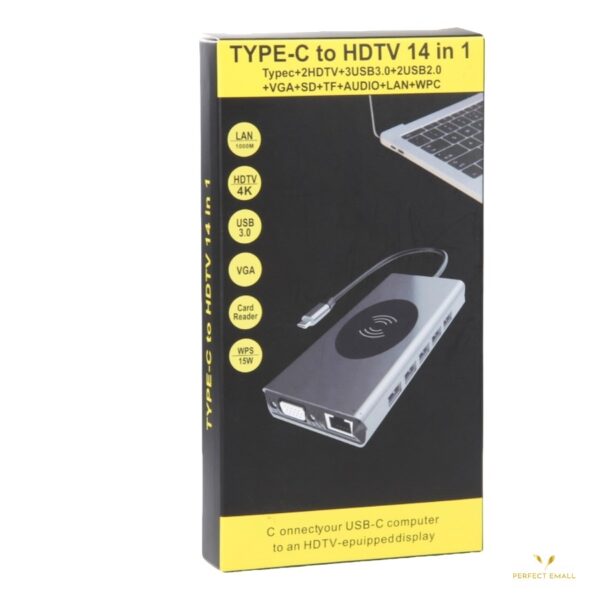 TYPE-C TO USB HUB + Card Reader | 4 in 1 - Image 3