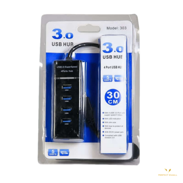 USB 3.0-Superspeed 4 Ports Hub - Image 2