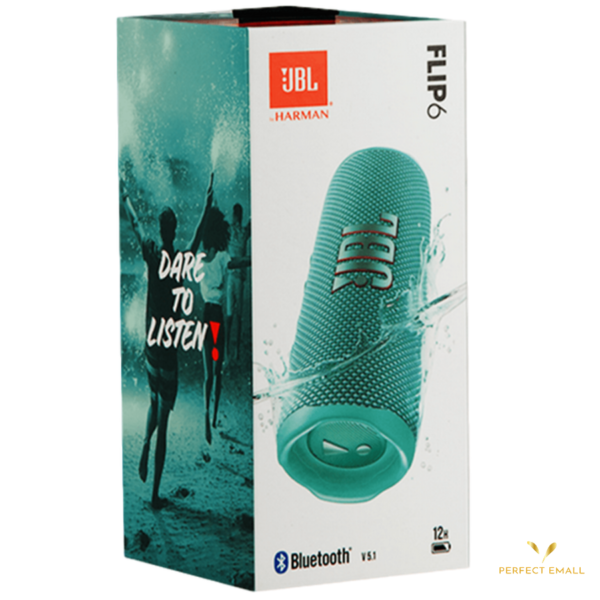 JBL Flip 6 Portable Bluetooth Speaker (Green) - Image 2