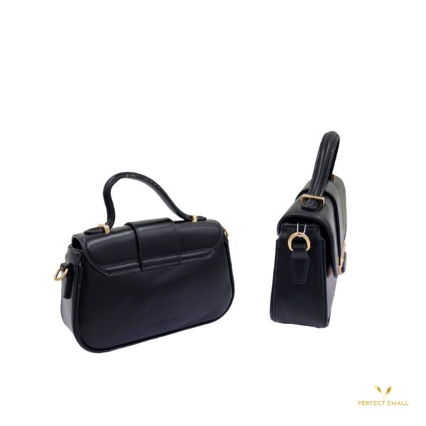 Christina & Olk HandBag for Women, Black - Image 3