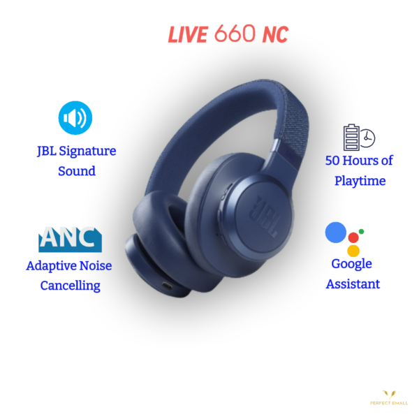 JBL Live 660NC | Wireless over-ear NC Headphone - Image 8