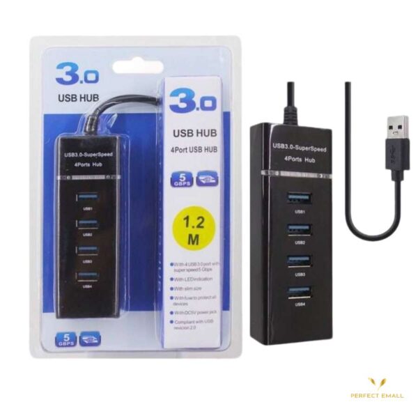 USB 3.0-Superseed 4 Ports Hub - Image 3