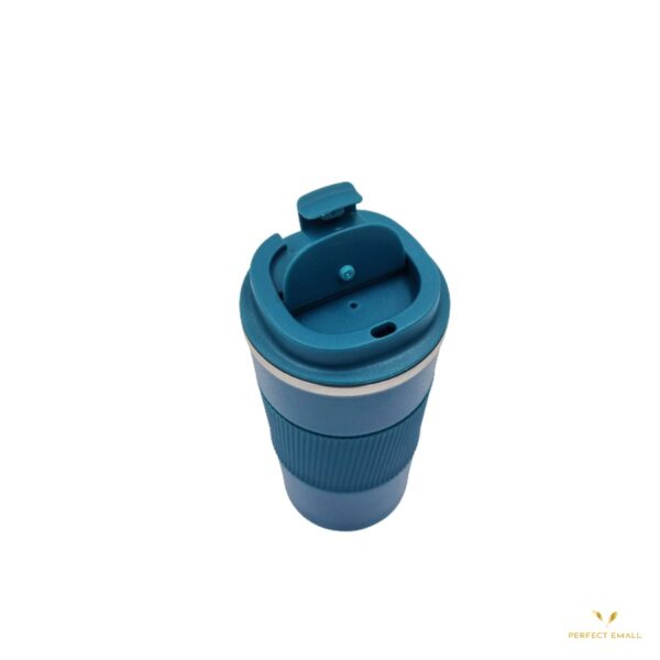 Stainless Steel Vacuum Coffee Mug Blue - Image 2