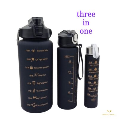 3 In 1 Water Bottles 2000ml