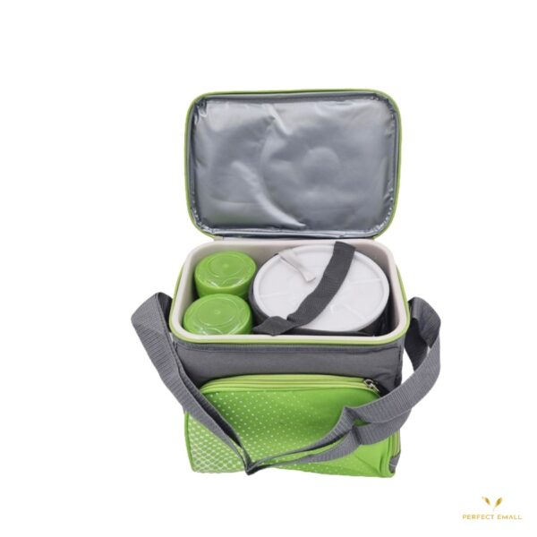 Outdoor Camp Food Keeper Lunch Box Travel with 2 Bottles - Image 2