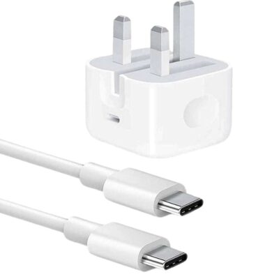 Fast Charger USB-C Power Adapter With USB-C To Lightning Cable