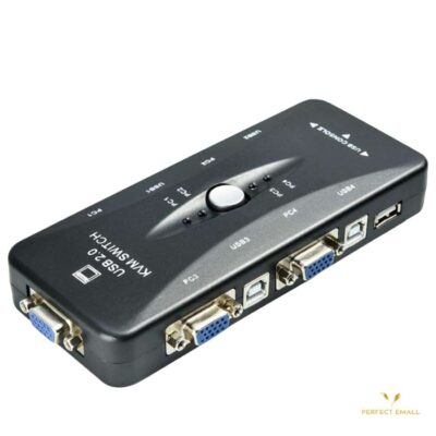 4 Ports USB KVM Switch