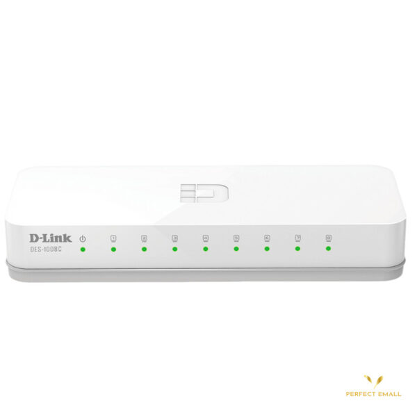 D-LINK 8 Ports 10/100 Mbps Switch DES-1008C