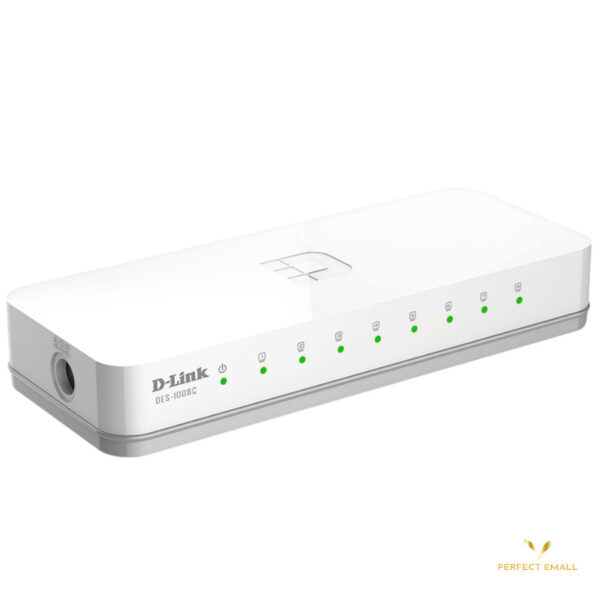 D-LINK 8 Ports 10/100 Mbps Switch DES-1008C