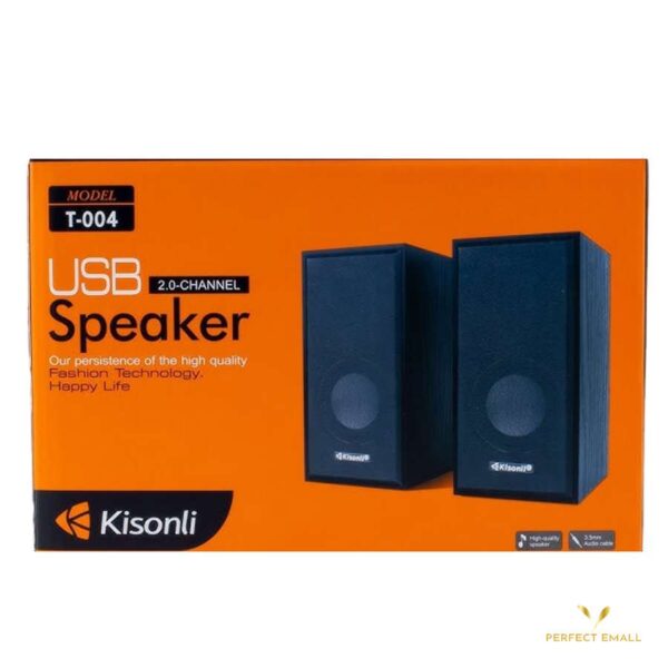 Kisonli Mini USB Speaker T-004